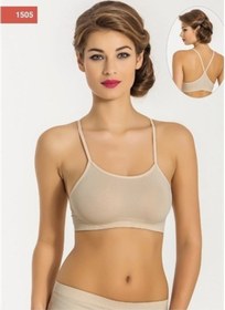 Resim Miss Fit Dikişsiz Sporcu Büstiyer Ince Askılı 1505 