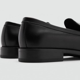 Resim MANGO Man Nubuk deriden mokasen 