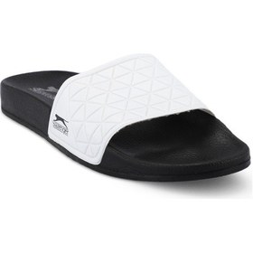 Resim Slazenger Fılanto Erkek Beyaz / Siyah Terlik Beyaz / Siyah 