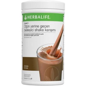 Resim Herbalife Formül 1 Öğün Yerine Geçen Besleyici Shake Karışımı Çikolata Aromalı 550 gr 
