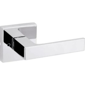 Resim Ecovibe Singapur Gizlilik Kapı Kolu Yatak Odası ve Banyo Kapıları Için Cilalı Krom 