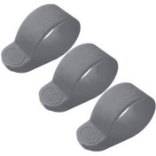 Resim Xindoker Xiaomi Scooter Debriye Korumalı Silikon Gövde Kapağı - 3 Adet Gri 