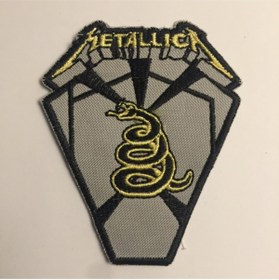 Resim StüdyoÜmitTişört Metallıca Patch Peç Arma Ve Kot Yamaları 