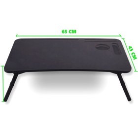Resim Genel Markalar Portatif Katlanabilir Yatak Koltuk Üstü Oyun Servis Masası Laptop Bilgisayar Sehpası 