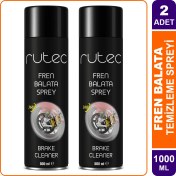 Resim Rutec Fren Balata Temizleme Spreyi 500 ml x 2 Adet 