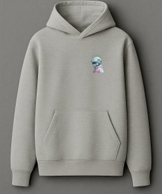 Resim Robot - Hoodie - Gri / L 