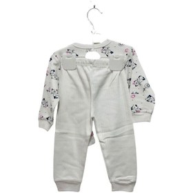 Resim Uğurböceğiçocuk Çıtçıt Düğmeli Desenli Alt Üst Takım Çocuk Pijama Takım 001 