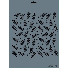 Resim Bucuks Mey Ithalat® Rich New Seri N-159 Stencil 35X25 cm 