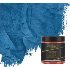 Resim Cadence Venetıan Touch Mermer Dokulu Dekoratif Sıva / Kaplama Vt-11 Royal Mavi 250 ml 