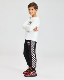 Resim Skechers B Lw Fleece Jogger Sweatpant Büyük Erkek Çocuk Siyah Eşofman Altı Sk242043-001 Siyah 