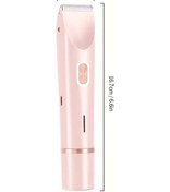 Resim Gateesat Pembe 2si1 Açık Kadın Tüy Alma Aleti Yüz Bikini Bacak Koltukaltı Şekillendirici 