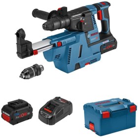 Resim Bosch Gbh 18v-26 F Akülü Toz Emmeli Sds Plus Kırıcı Delici 2x5,5 A 061191000G 