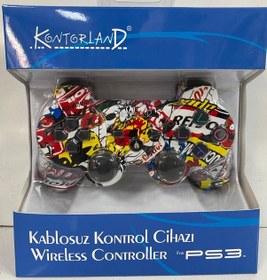 Resim PS3 Kontorland Dualshock 3 Gamepad 