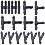 Resim Fastbuy 18 Adet Araba Cam Yıkama Hortumu, Tyı Tipi Boru Bağlantısı Aksesuarları 