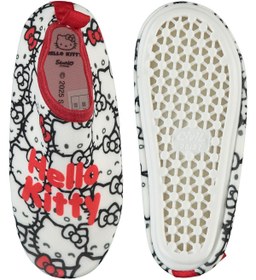 Resim Hello Kitty Baskılı Tabanlı 26-30 Numara Deniz Ayakkabısı - Beyaz - Beyaz / 28 