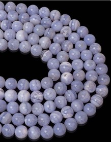 Resim 8 MM Kalsedon Taşı Dizi Kırmızı 