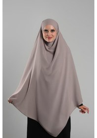 Resim Hürrem Bone Violet Pratik Hazır Geçmeli Tesettür Eşarp Krep Bağcıklı Sufle Hijab 2313 21 