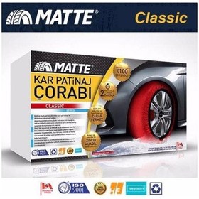 Resim Matte Kar Patinaj Çorabı Classıc 