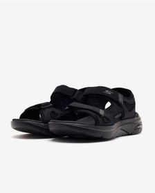 Resim Skechers Go Walk Arch Fıt 2.0 Sandal Erkek Siyah Sandalet 229309 Bbk Siyah 