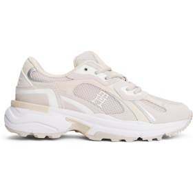 Resim Tommy Hilfiger Ekru Kadın Sneaker FW0FW08692 