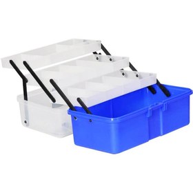 Resim Albastar Şeffaf Kapaklı Balıkçı Çantası 16inç - Standart 