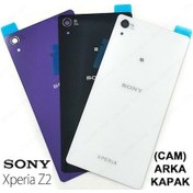 Resim Sony Xperia Z2 Arka Kapak Pil Kapağı Kapağı Kalite 