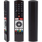 Resim Kl Vestel RC4318 H0362A Netflıx-Youtube Tuşlu Tv Kumanda Yazısız (30100823) 