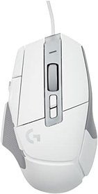 Resim Logitech G G502 X Kablolu Oyun Mouse'u, LIGHTFORCE Hibrit Optik-Mekanik Ana Anahtarlar, HERO 25K Oyun Sensörü, MacOS, Windows ve PC ile Uyumlu, Beyaz 
