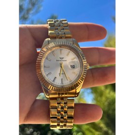 Resim Gold Power Rolex Model Çelik Lüks Kordon Gold Içi Beyaz Renk Erkek Kol Saati 