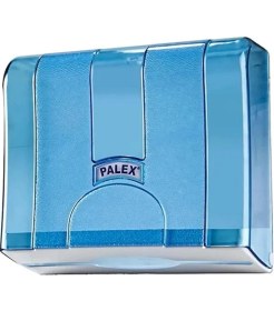 Resim AyrStore Palex Z Katlı Kağıt Havlu Dispenseri Şeffaf Mavi 3570-1 