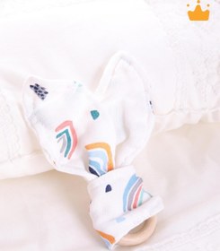 Resim Babyhola Ahşap Halkalı Müslin Diş Kaşıyıcı 546 