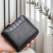 Resim Vintage Esinli Erkek Dar Cüzdan, Suni Deri, Çok Dayanıklı - Çoklu Kart Yuvaları, Büyük Kapasite, Pratik ve Şık, Kendisine Uygun Düşünceli Hediye, Dar Cüzdan | Minimalist Cüzdan | Dayanıklı Cüzdan 