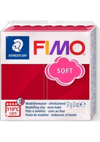 Resim Staedtler Fimo Soft Polimer Kil 26 Cherry Red 