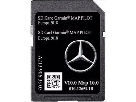 Resim OEM Garmin Map Pilot SD Card 2018 Türkiye ve Avrupa Haritası Mercedes Araç Modeli İçin 