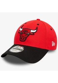 Resim New Era Nba Side Patch 9forty Chicago Bulls Unisex Şapka Kırmızı Kırmızı 