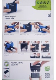 Resim Trodat Printy Serisi Kaşe - Kendi Kaşeni Kendin Yap 47 x 18 MM 