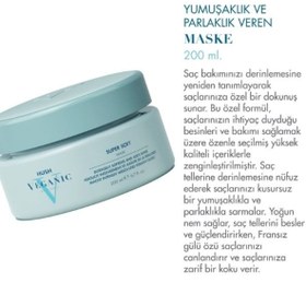 Resim HUSH Veganic Super Soft Yumuşaklık ve Parlaklık Veren Maske 200 ml 