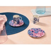 Resim Porland Pinky Desen2 2 Kişilik Kahve Takımı 80cc 04ALM008637 