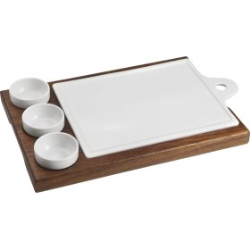 Resim Trio Steak Board Küçük Kahvaltı Set 