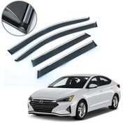 Resim Carmind Hyundai Elantra Krom Çıtalı Cam Rüzgarlığı 2020- 