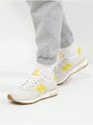 Resim New Balance 565 Kadın White Yellow Sneaker Günlük Spor Ayakkabı 