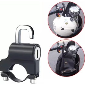 Resim Monte Lua 22-26MM Universal Motosiklet Kask Kilidi 