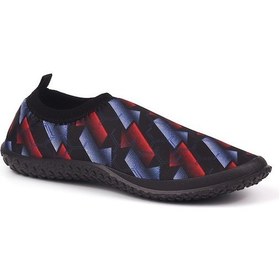 Resim Erkek Lacivert Kaydırmaz Tabanlı Ergonomik Tasarımlı Dayanıklı Plaj, Havuz, Deniz Ayakkabısı Lacivert 