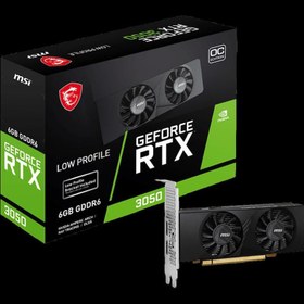 Resim MSI GEFORCE RTX 3050 LP 6G OC GDDR6 96BIT DX12 