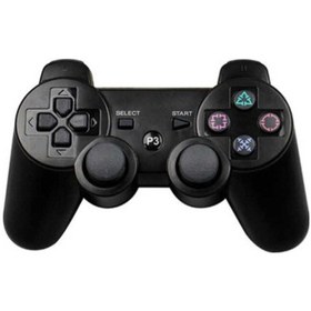 Resim Playstation 3 Uyumlu Double-shock Wireless Oyun Kolu Siyah 