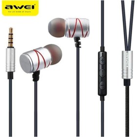 Resim AWEI ES-50TY Kulakiçi Kulaklık - Gri 