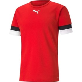Resim Puma Teamrise Jersey Erkek Futbol Forması 70493201 Kırmızı 