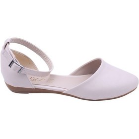 Resim Sedef 0444 Kadın Bilekten Bağlı Günlük Babet Ayakkabı 001 