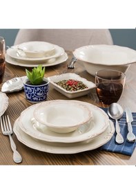 Resim Mudo Home Ekru 6 Lı Kase Seti -15cm 