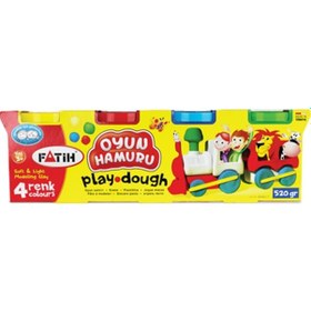Resim Fatih Oyun Hamuru 520 Gr 4 Renk 50061 